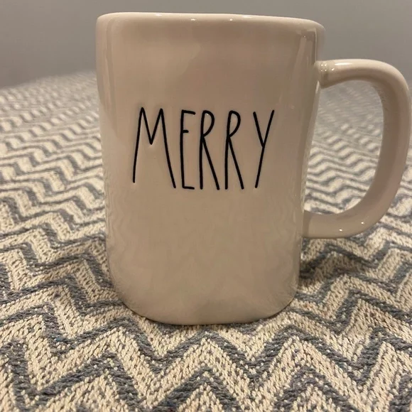 Rae Dunn Merry Coffee Mug - Picture 1 of 4